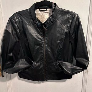 Arden b leather jacket